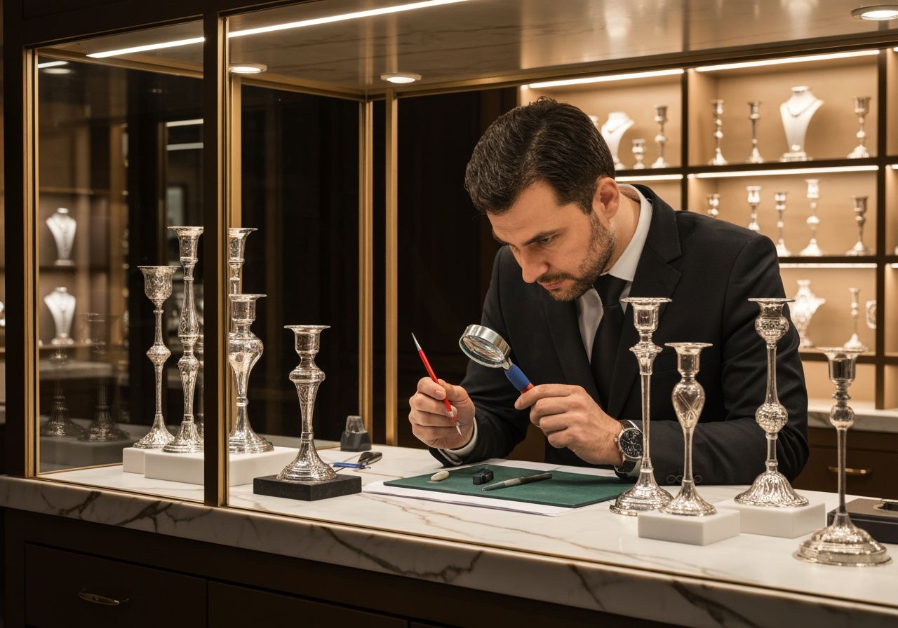 Gümüş Şamdan Alanlar