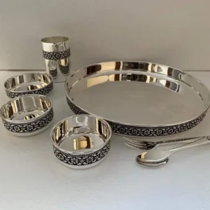 Osmanlı gümüş yemek takımı